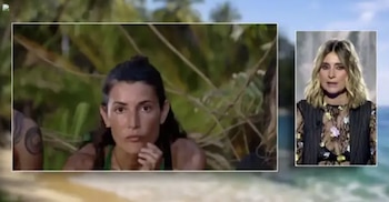 Sandra Barneda habla con Alba Paul tras su enfado en 'Supervivientes 2026' (Mediaset)