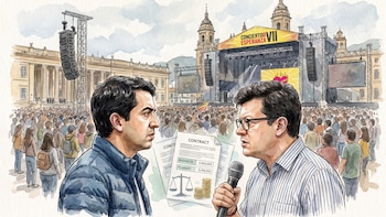 Daniel Briceño denuncia contrato por $4.437 millones para el Concierto de la Esperanza en los últimos días del Gobierno Petro