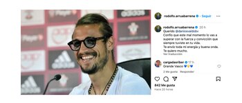 El mensaje de Arruabarena a