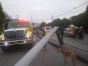 Accidente de tránsito en Medellín