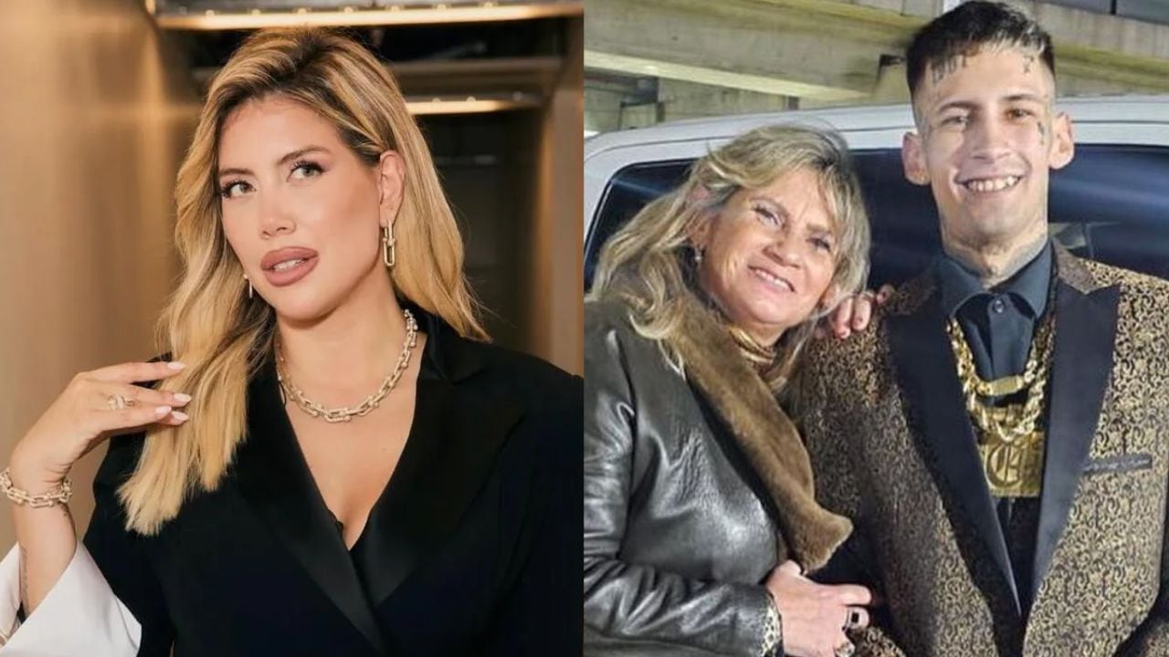 Wanda Nara saludó a la mamá de L-Gante en Instagram y reavivó los rumores sobre su relación pasada