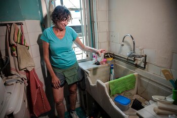 María Jesús, una vecina del