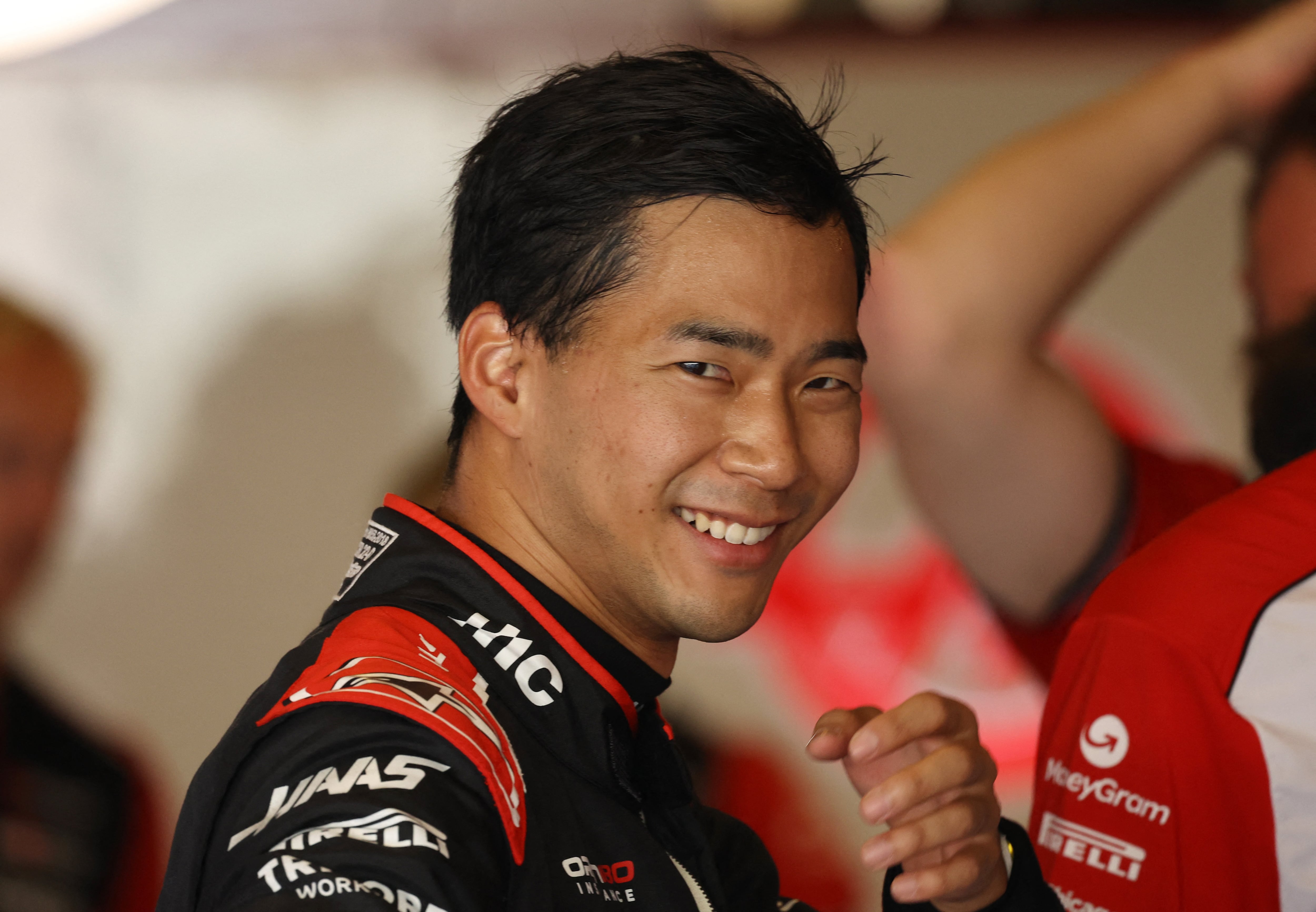 Ryo Hirakawa participó en el test de Haas con apoyo de Toyota, pero fue el piloto que quedó más lejos del nivel de Bearman entre los evaluados. (REUTERS/Amr Alfiky)