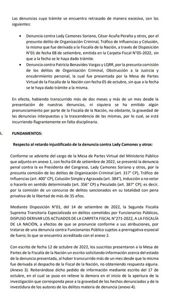 Nueva denuncia contra la fiscal