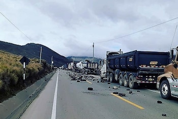 La protesta cuenta con el