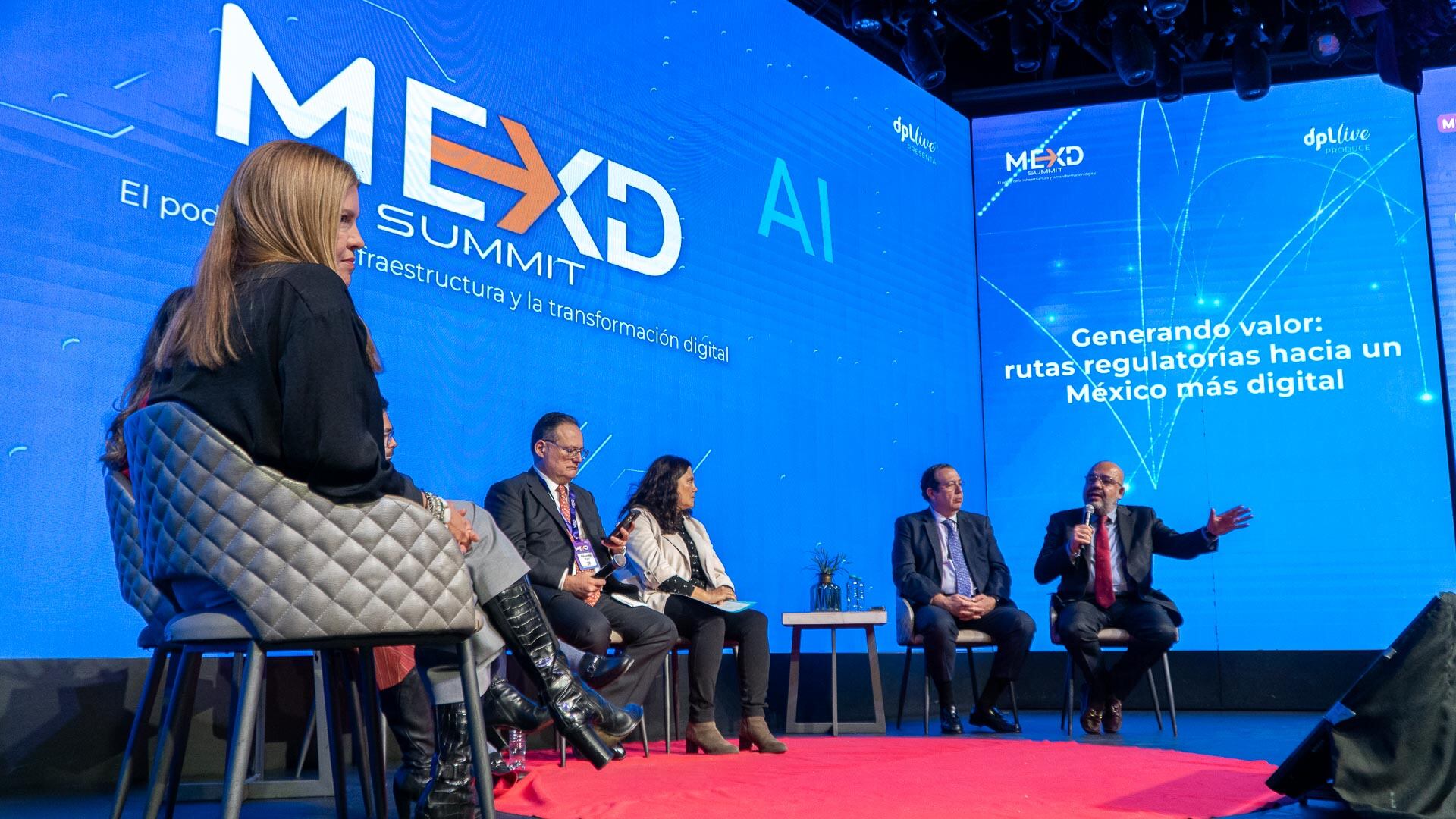 El México Digital Summit 2025 reunió a líderes nacionales e internacionales para definir la política digital en México.(Infobae México)