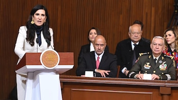 Kenia López Radabán. (Presidencia)