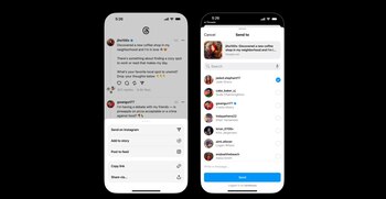 Enviar a Instagram desde Threads