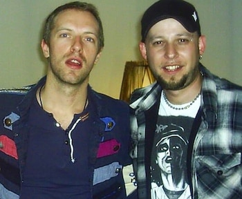 Con Chris Martin (IG: soyclaudiotv)