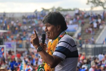 El expresidente de Bolivia (2006-2019)