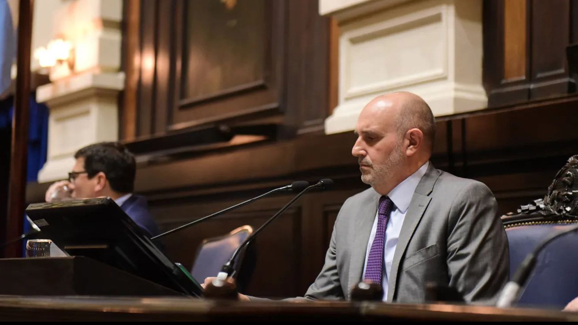 El presidente de la Cámara de Diputados bonaerense, Alexis Guerrera
