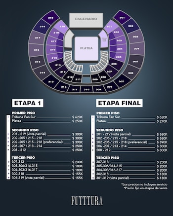 La venta de entradas para el concierto de Tini Stoessel en Bogotá contará con etapas de preregistro, preventa y venta general - crédito cortesía Breakfast Live