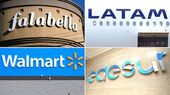 Falabella, Walmart, Latam, Edesur: los