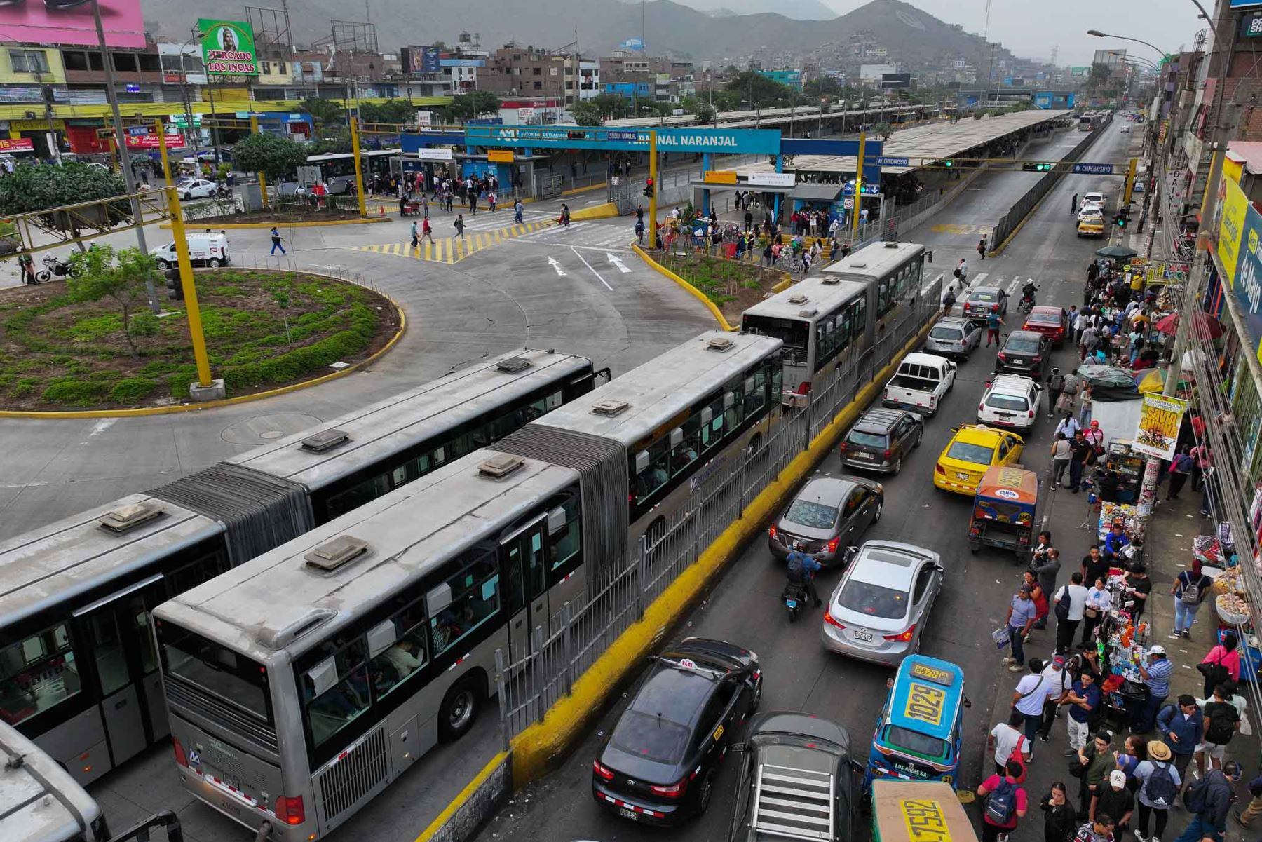 Este 2 de octubre, operan con normalidad el Metropolitano, Metro de Lima y corredores complementarios. (Andina)