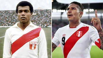 Teófilo Cubillas y Paolo Guerrero