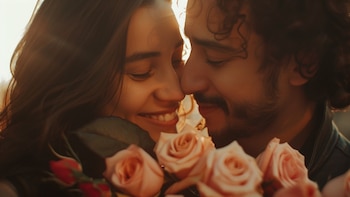 Las rosas rosadas representan gratitud
