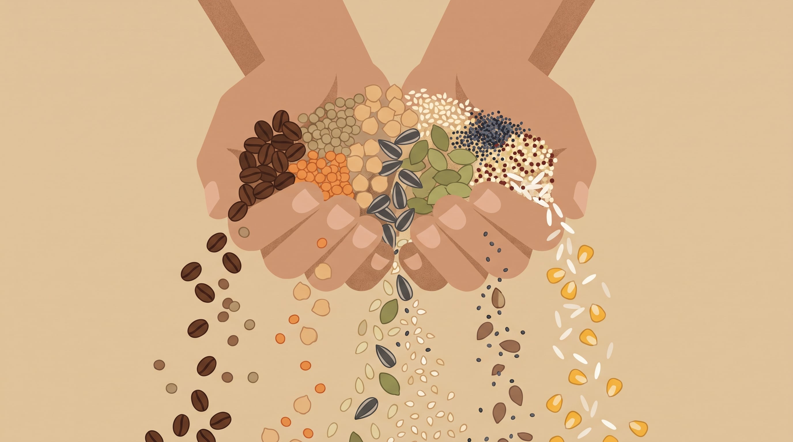 Las semillas comestibles aportan proteínas de alta calidad, fibra, grasas saludables, vitaminas y minerales clave para la alimentación saludable (Imagen Ilustrativa Infobae)