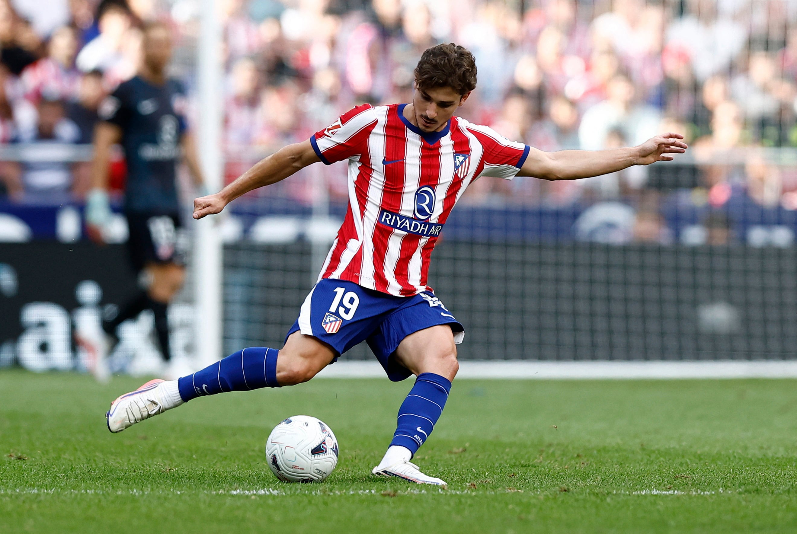 Julián Álvarez solo fue convocado en una fecha con el Atlético de Madrid (REUTERS/Thomas Peter)