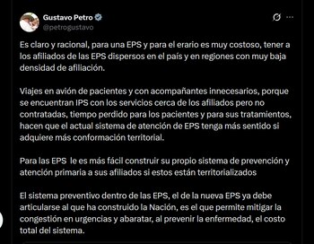 El presidente aseguró que el