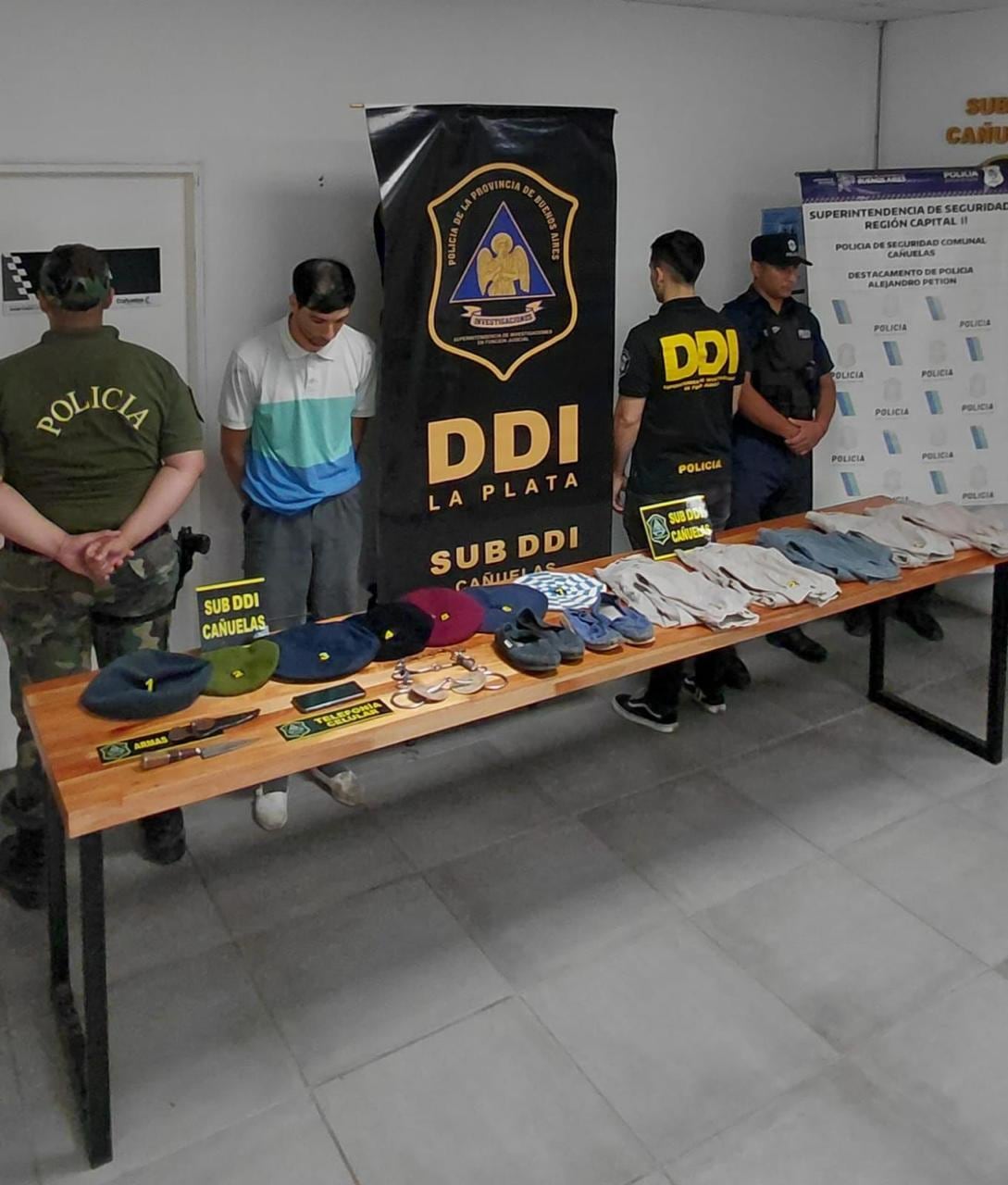 Un operativo policial en Máximo Paz culmina con la detención de un hombre por robo de equinos