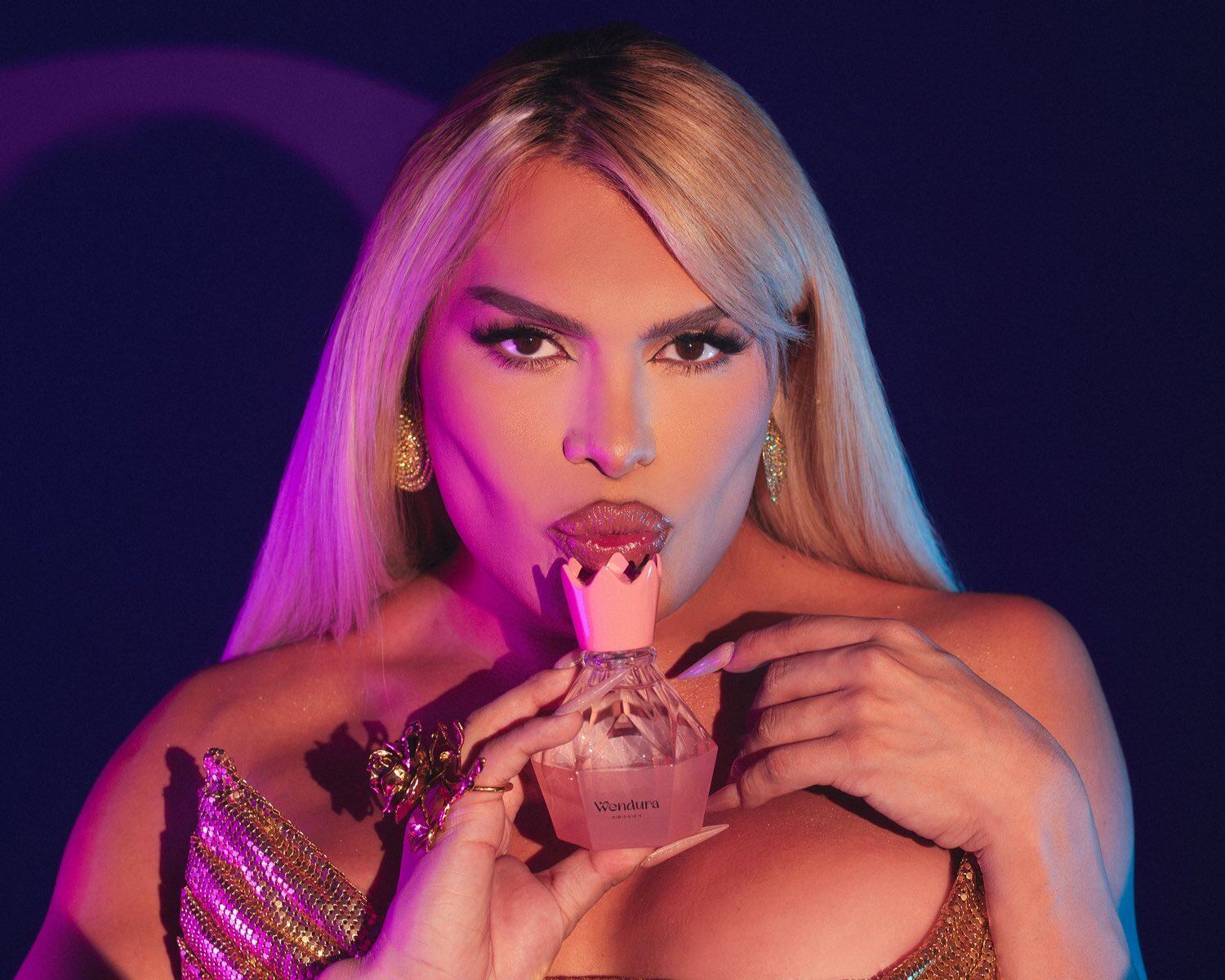 El perfume tendrá un costo de 1400 en preventa. (Captura de pantalla @soywendyguevaraoficial)