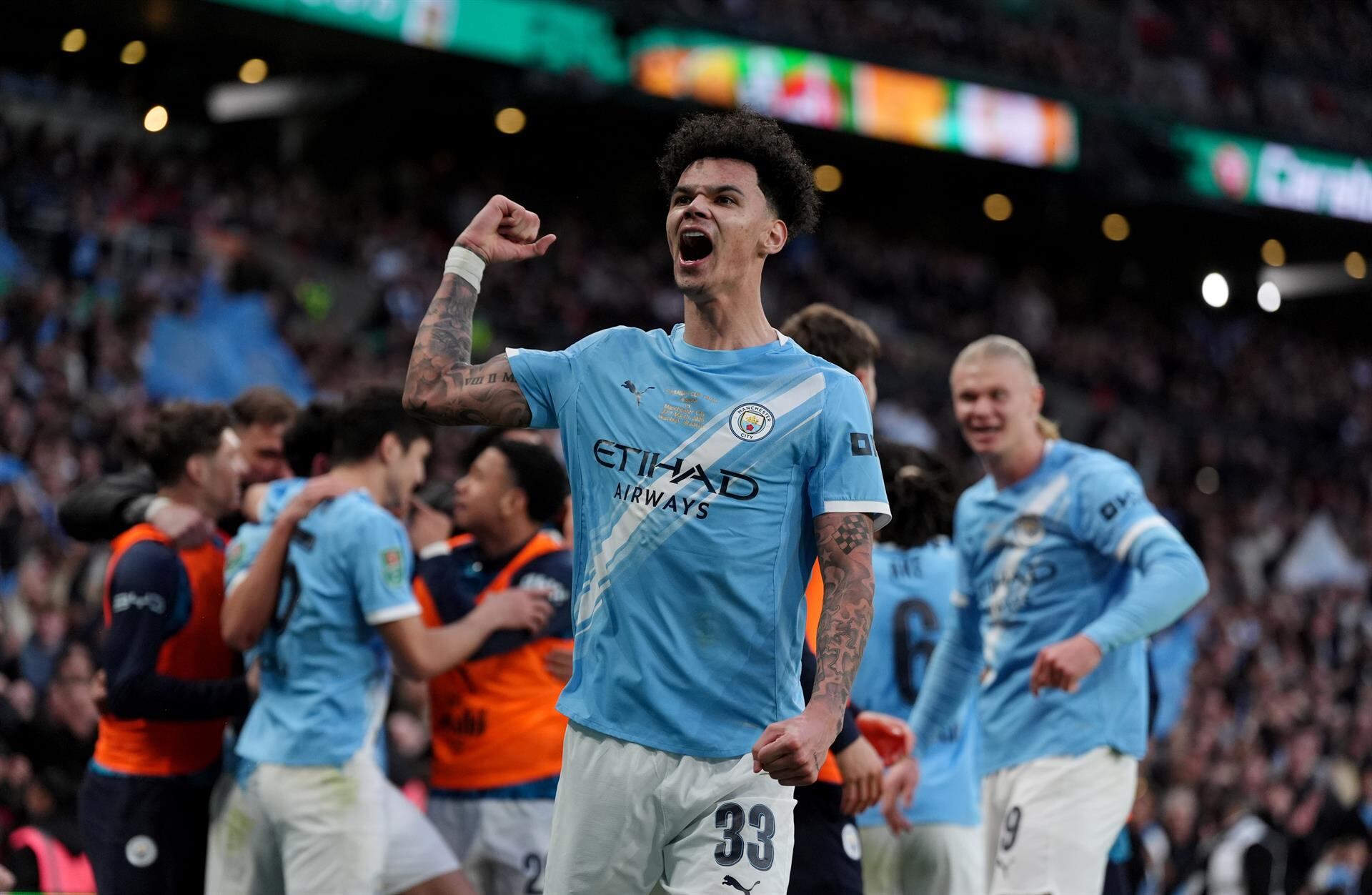 ¡Doble Golpe en Wembley! O'Reilly Destroza al Arsenal y Guardiola Hace Historia
