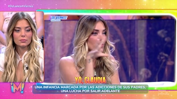 Claudia Chacón en 'De lunes a viernes' (MEDIASET ESPAÑA).