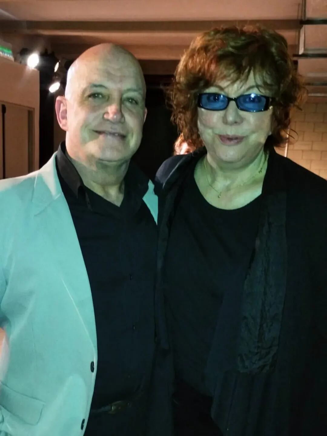 Jorge Lorenzo junto a Cecilia Rossetto, su compañera en la serie En el barro