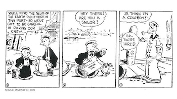 El origen de Popeye: de