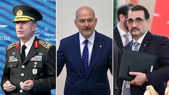 Hulusi Akar, Suleyman Soylu y