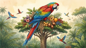 Los secretos mejor guardados de los guacamayos, las aves más llamativas de las selvas tropicales de América