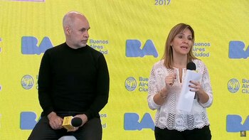 Horacio Rodríguez Larreta y Soledad