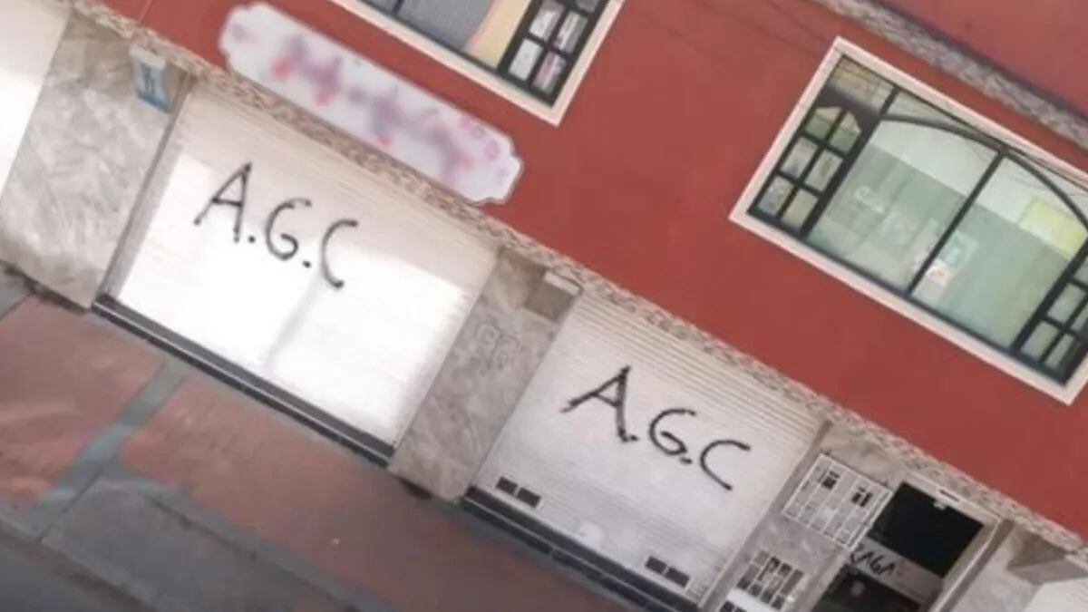 La concejala Ana Teresa Bernal denunció el posicionamiento de las Autodefensas Gaitanistas de Colombia a través de grafitis y acciones en diferentes sectores de Bogotá - crédito concejala Ana Teresa Bernal/X