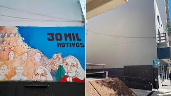 Mar del Plata: taparon con pintura un mural sobre los desaparecidos que había sido hecho por un artista local