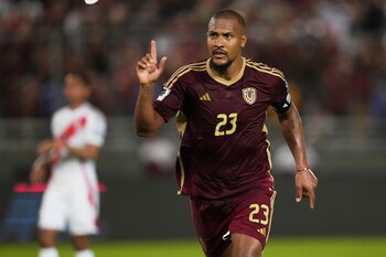 Salomón Rondón, de la selección