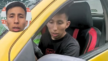 Taxista atropelló a una mujer