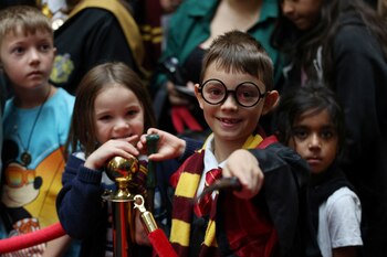 La aglomeración de fans afectaba