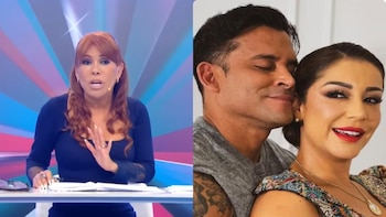 Magaly Medina critica los canjes de Karla Tarazona y Christian Domínguez para su boda: “Ni siquiera se puede comprar su terno”