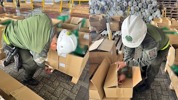 Golpe al narcotráfico: la Policía incautó en Cartagena la mayor carga de cocaína en la última década en ese puerto