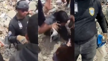 Escándalo en Venezuela: cuatro policías fueron arrestados por un presunto robo en plena tragedia
