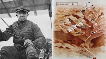 El reconocido aviador, dueño de