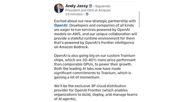 Andy Jassy, CEO de Amazon