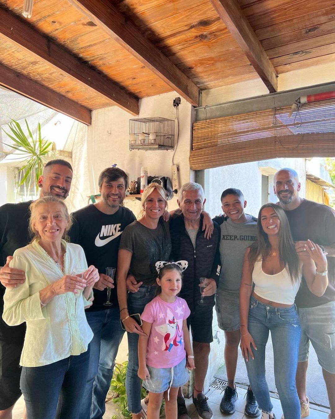 El festejo de los 80 años de Juan Ramón (@amaroagustina)