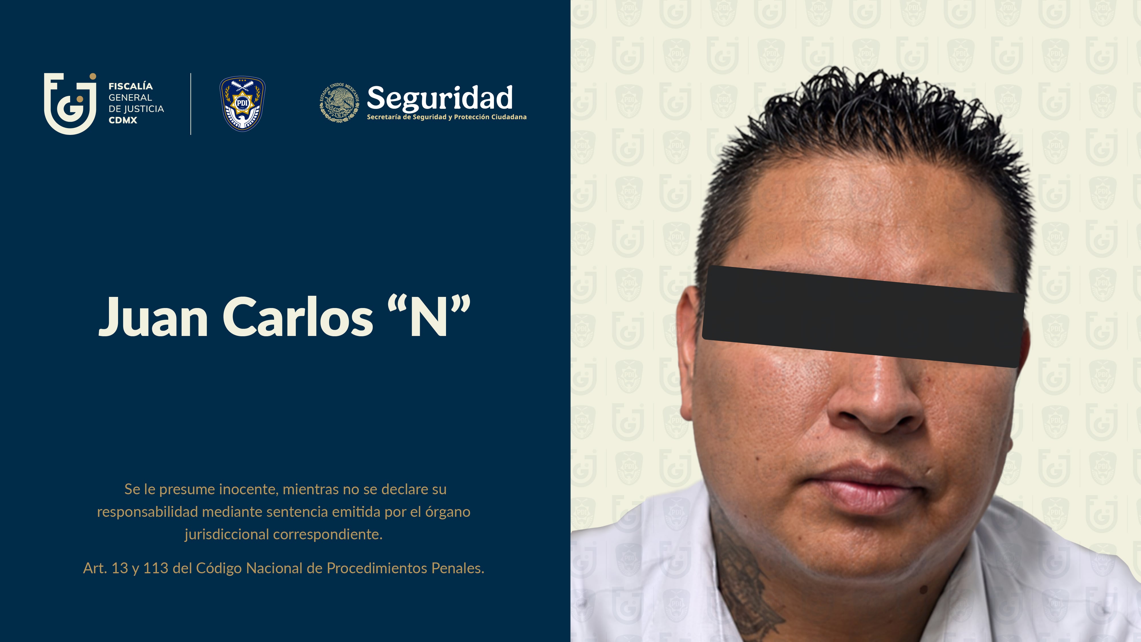 Un hombre obligaba a su hijo de 9 años a vender pan y ser mesero en taquerías de la CDMX: fue capturado y procesado. FGJCDMX