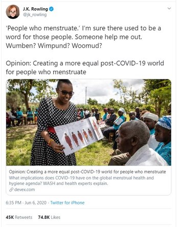 JK Rowling y su polémico