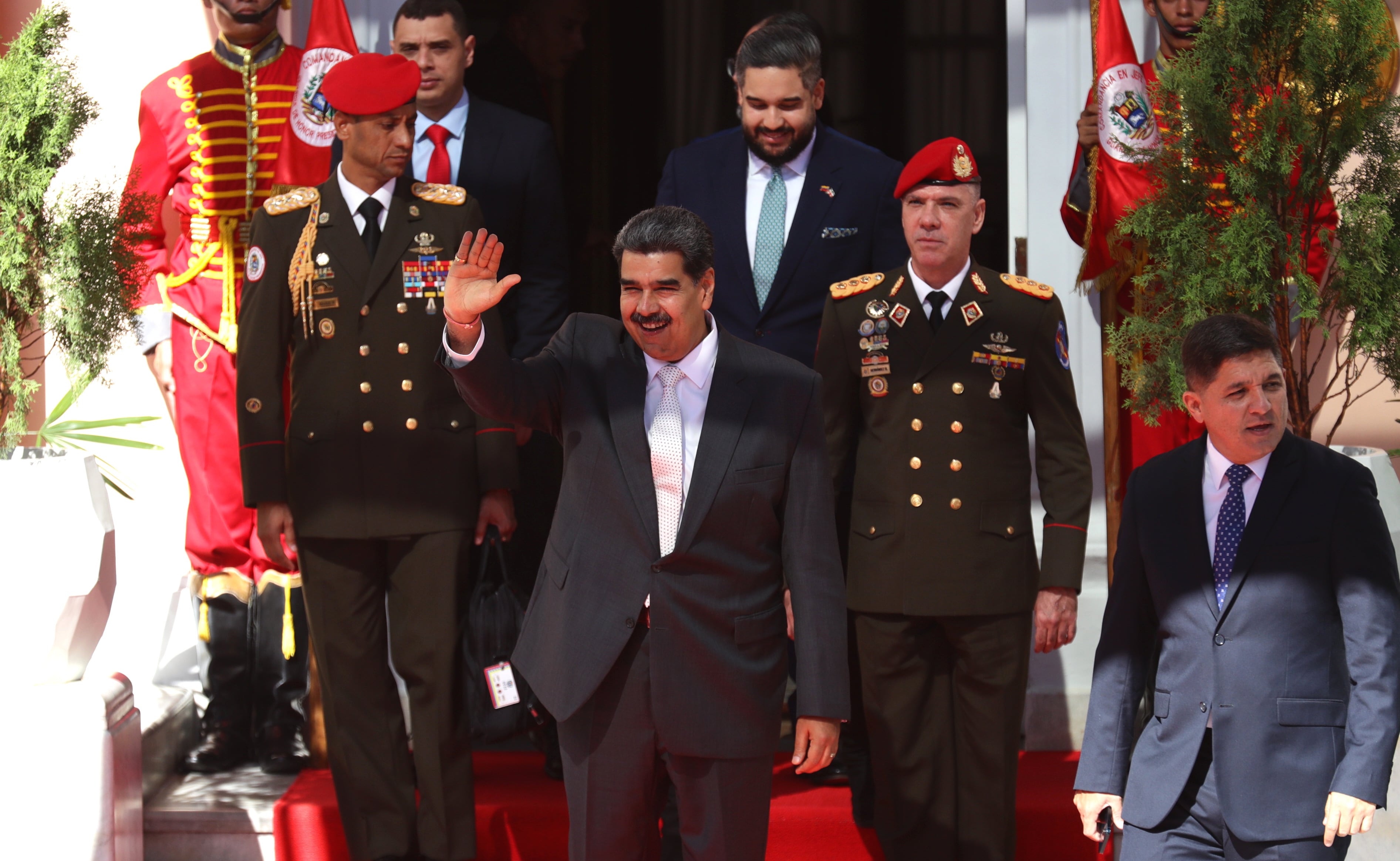 “No tengo ningún militar cubano en mi anillo de seguridad”, afirmó Nicolás Maduro en 2019 (EFE/Archivo)