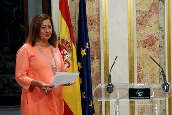 La presidenta del Congreso, Francina