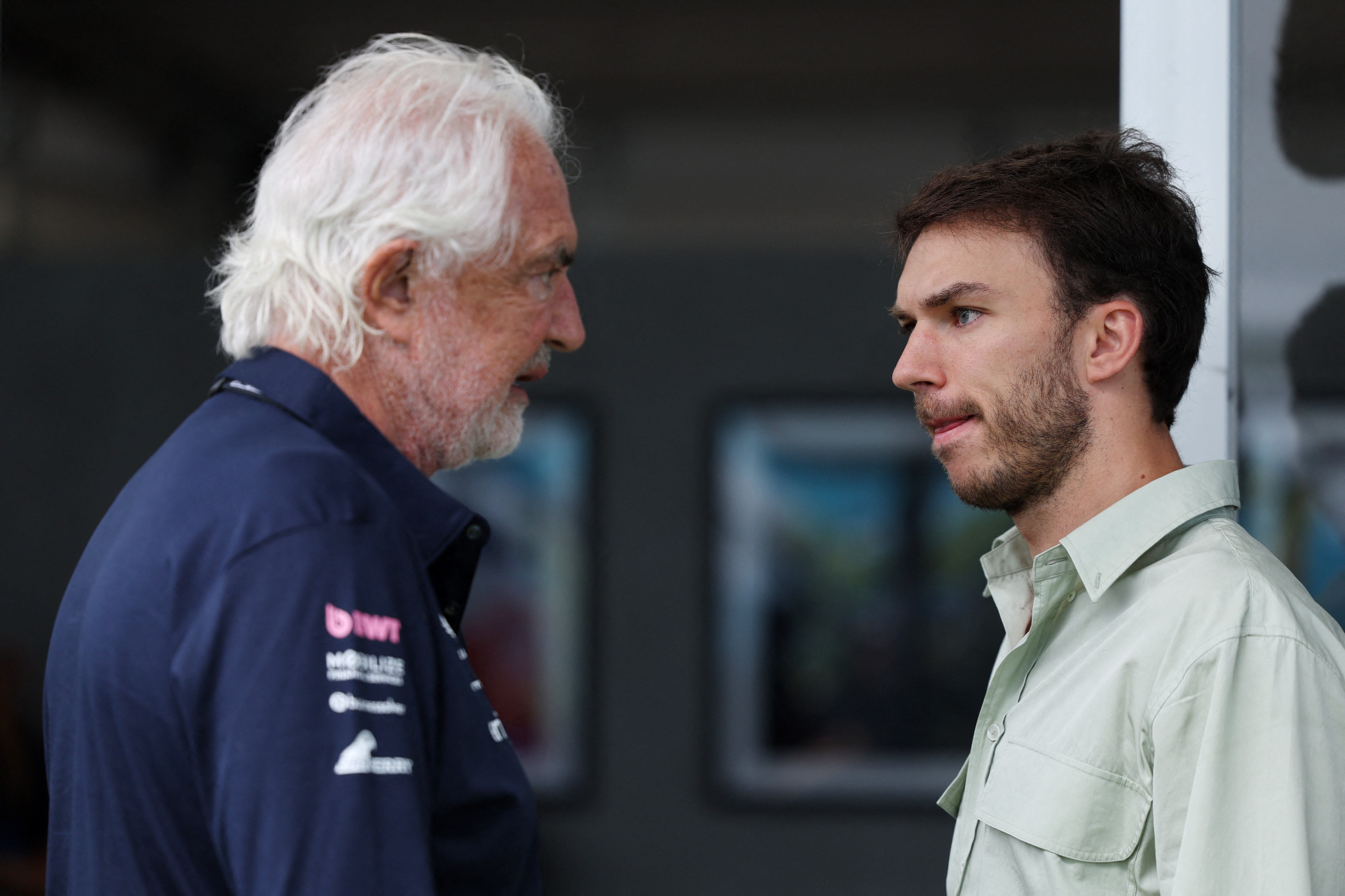 Pierre Gasly habló sobre la influencia de Flavio Briatore en Alpine (REUTERS/Ricardo Arduengo)