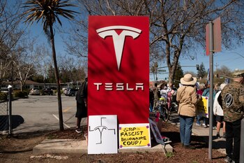 Calcomanías en vehículos Tesla
