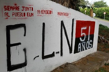 El ELN abarca gran parte